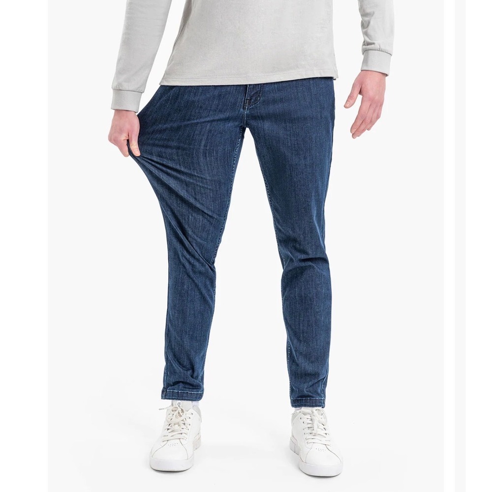 Mugsy Studio Blues Tapered Slim Jeans – Dark Blue – Men's 30x30 – Like New